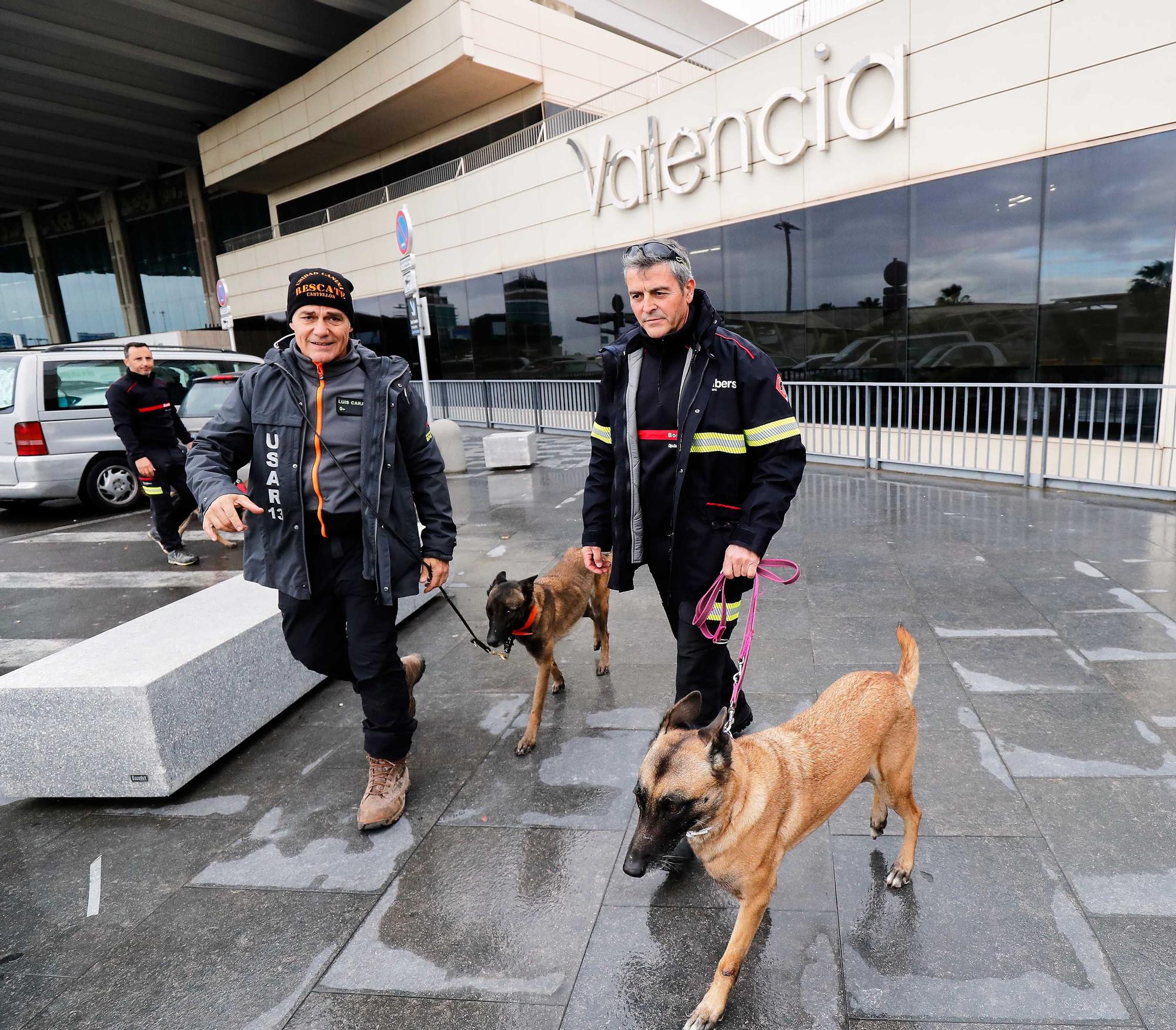 Nueve bomberos de Alicante viajan a Turquía para Ayudar en las tareas de rescate