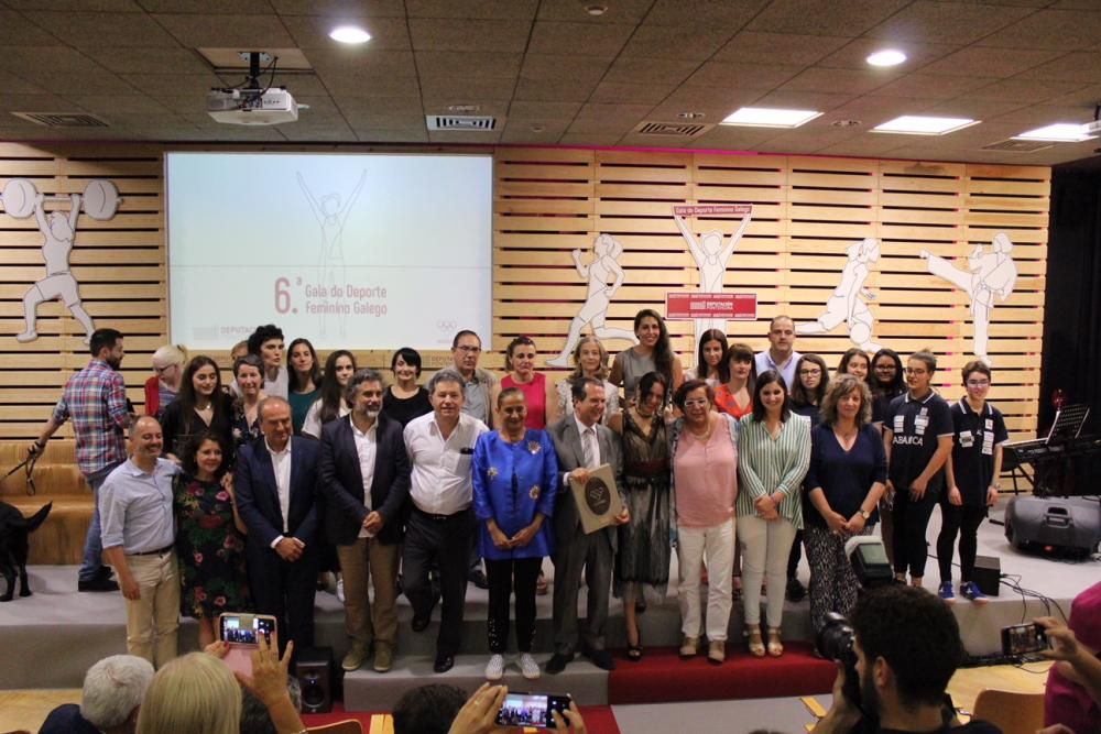 La VI Gala do Deporte Feminino Galego en imágenes