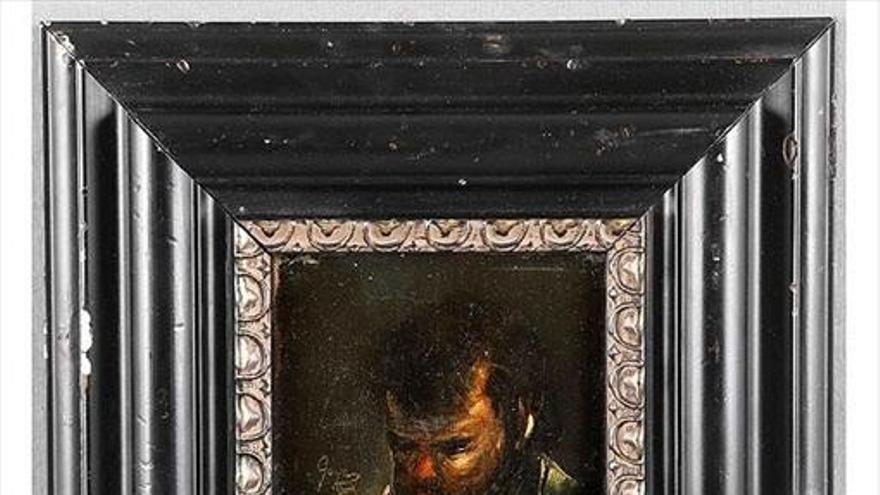 A subasta un pequeño retrato de Goya en Madrid