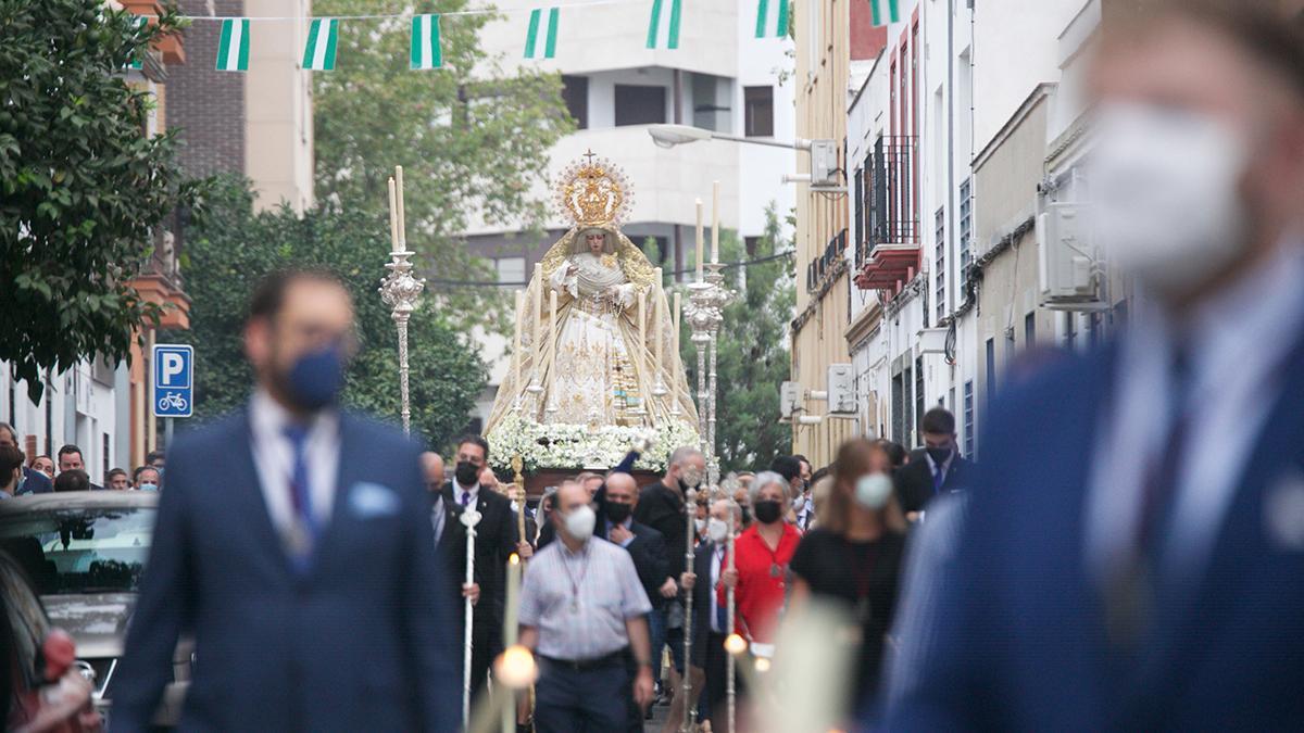 La Virgen de la Estrella, es la primera procesión que sale en Córdoba desde el inicio de la pandemia