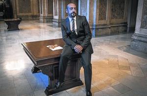 Jordi Cañas, als passadissos del Parlament, el novembre de l’any passat.