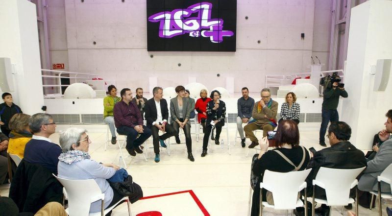 Violeta Barba y Fernando Rivarés presentan su candidatura al Ayuntamiento de Zaragoza