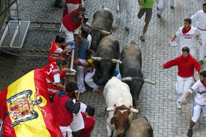 Último encierro de las Fiestas de San Fermín 2015