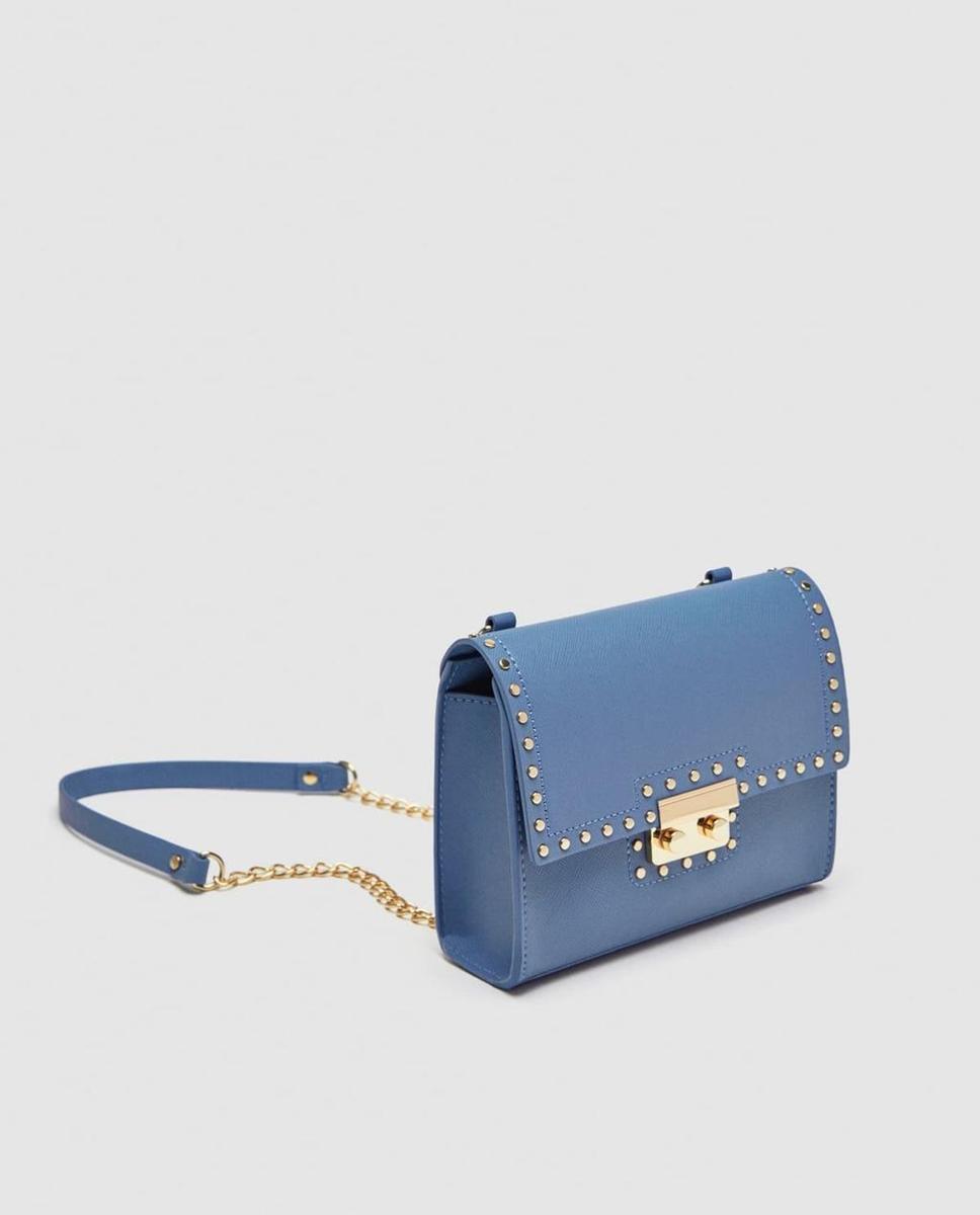 Bolso azul de Zara