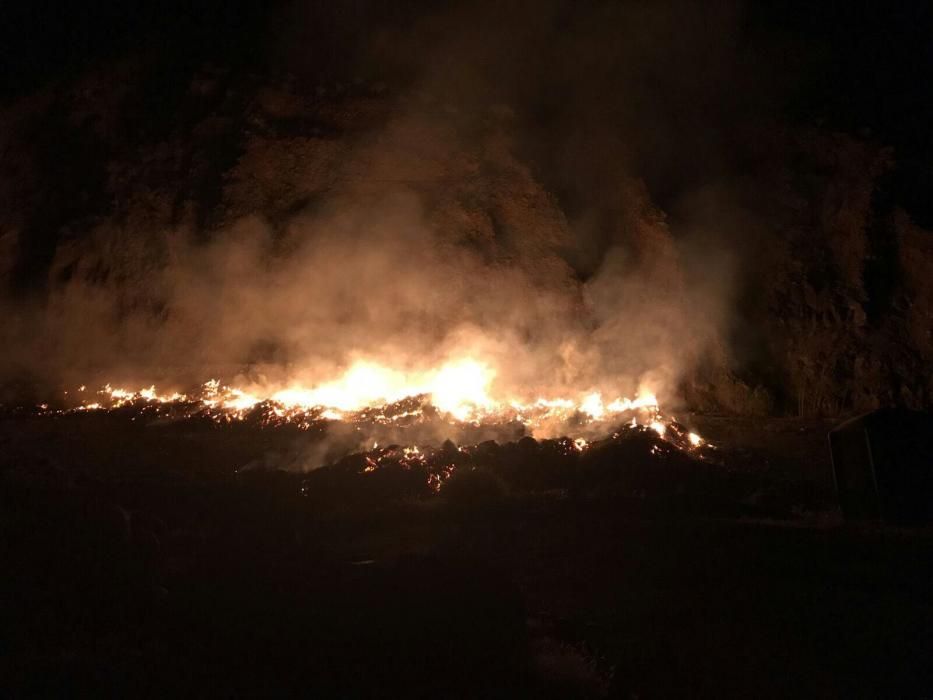 Conato de incendio en Valle Gran Rey