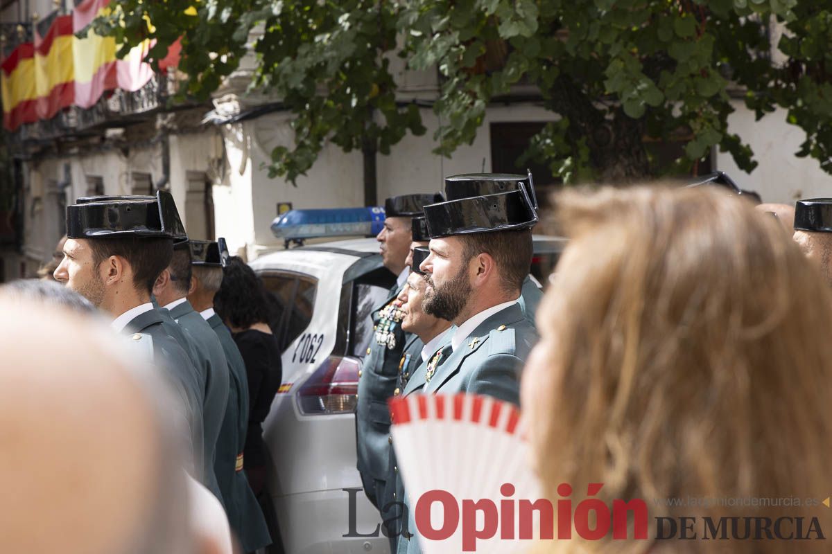 Así se ha vivido el día de la patrona de la Guardia Civil en Caravaca