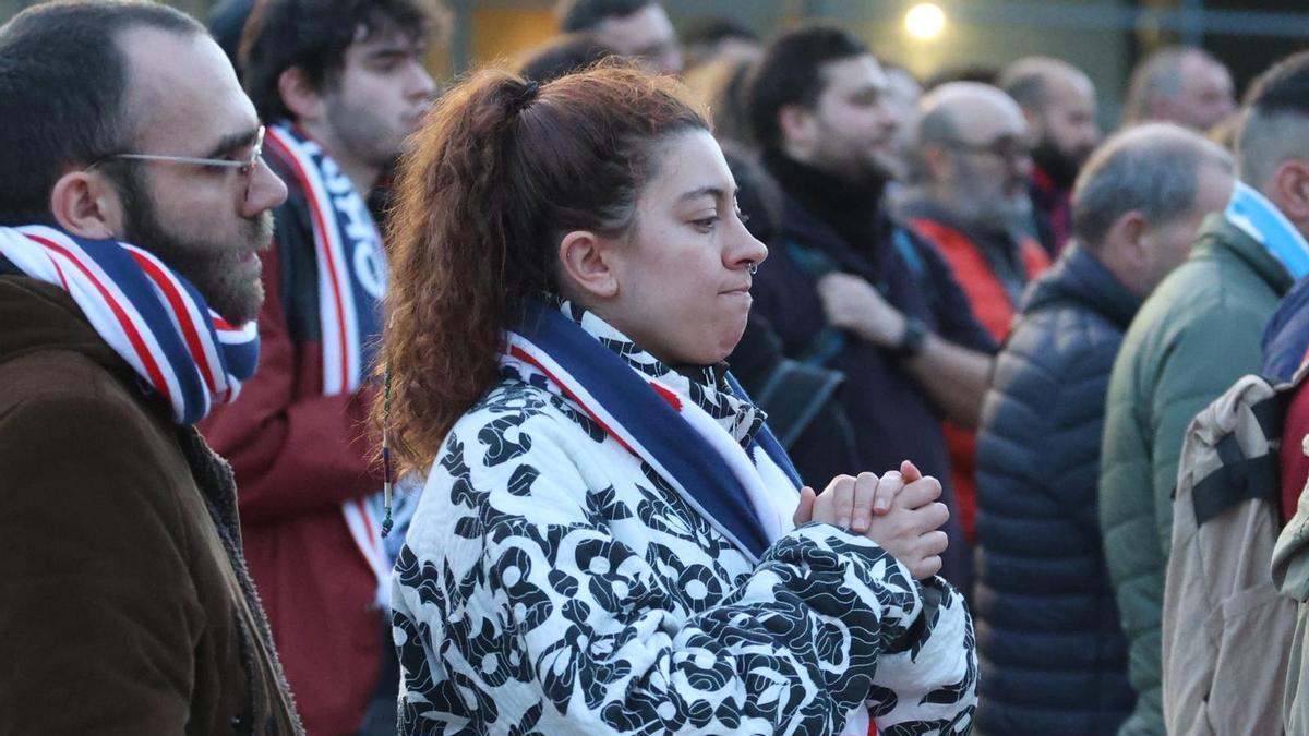 La otra grada del Obradoiro: “Un ascenso é algo histórico, non podía perdermo”