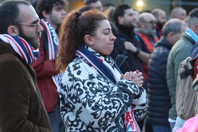 La otra grada del Obradoiro: “Un ascenso é algo histórico, non podía perdermo”