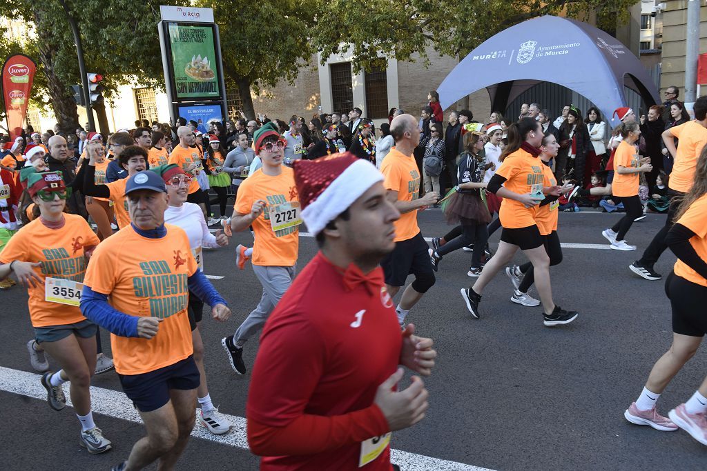 La San Silvestre 2025 en Murcia, en fotografías