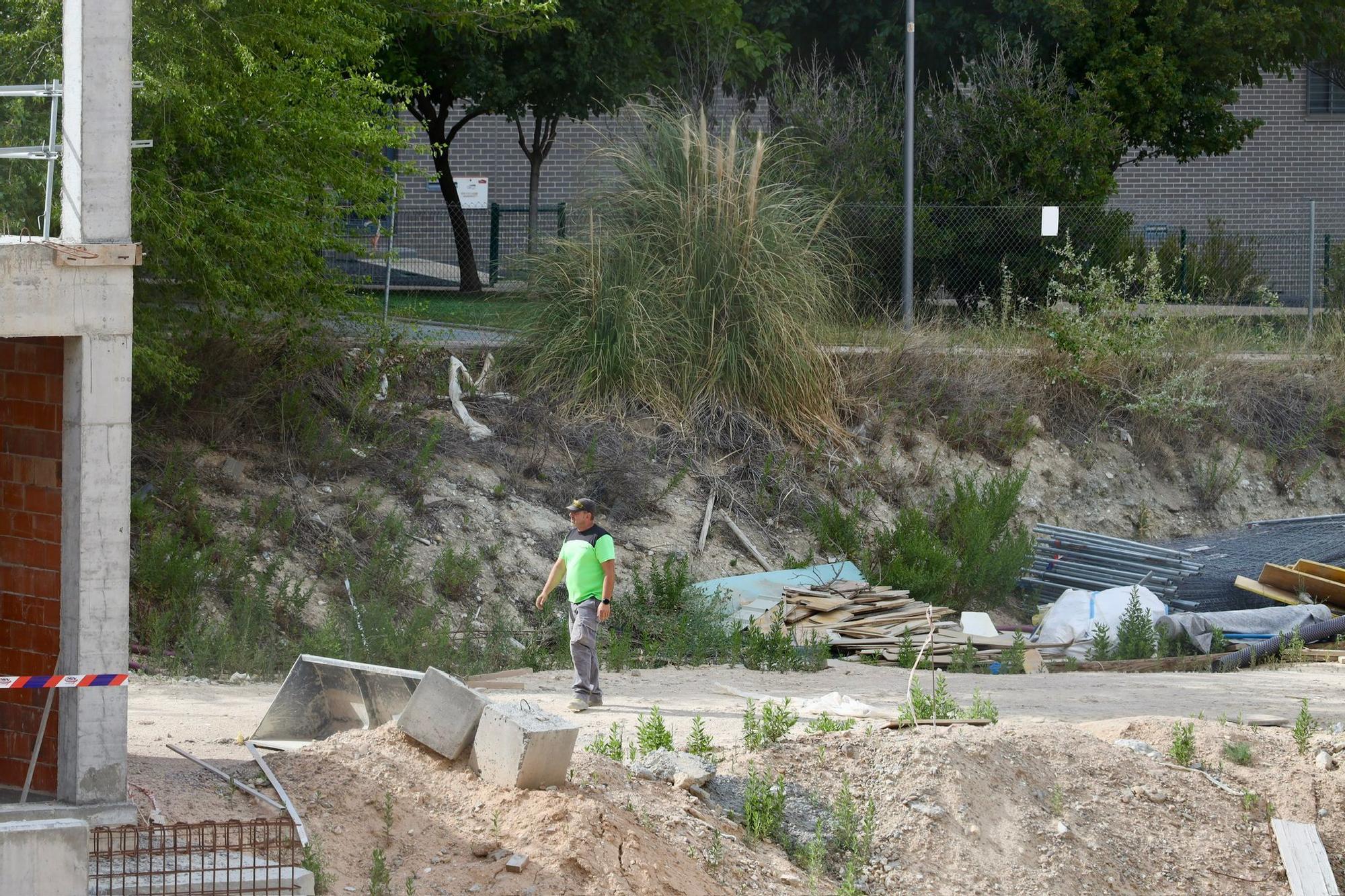 En imágenes | La DGA retoma las obras de Primaria del Ana María Navales