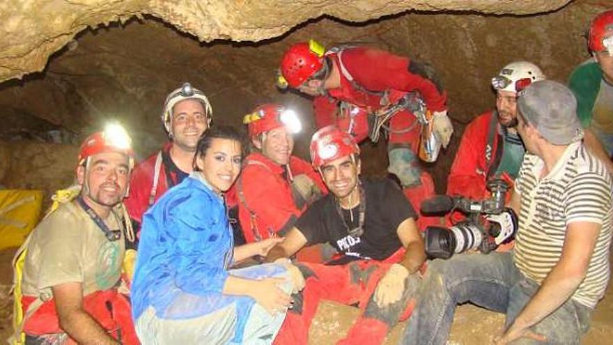 Simulacro de rescate y evacuación en la Cueva del Perro