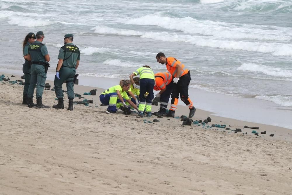 Las imágenes del accidente de avión en La Manga en el que ha muerto un piloto de la Patrulla Águila