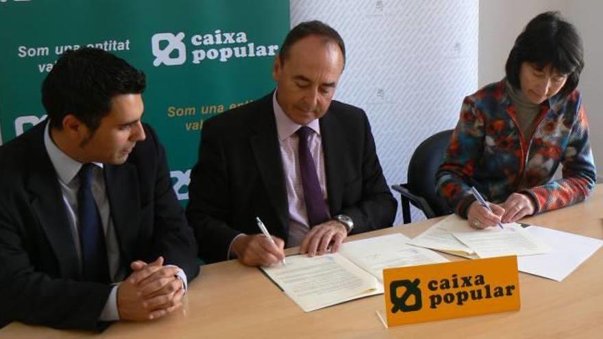 Caixa Popular ofrecerá microcréditos en Oliva