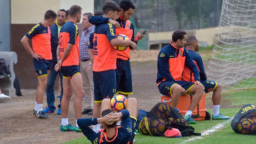 Entrenamiento de la UD Las Palmas (21/11/16)