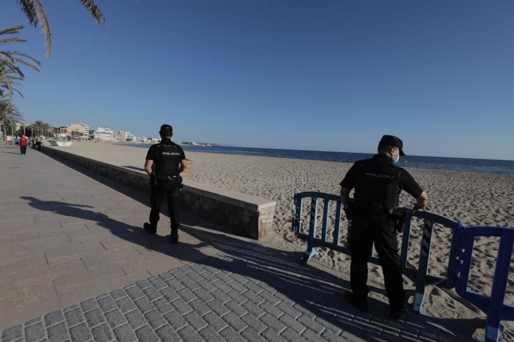 Nit de Sant Joan: La Policía Local de Palma desaloja las playas