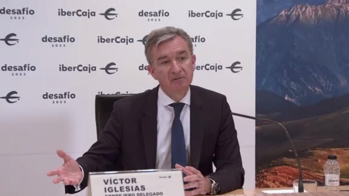 Víctor Iglesias, CEO de Ibercaja Banco.