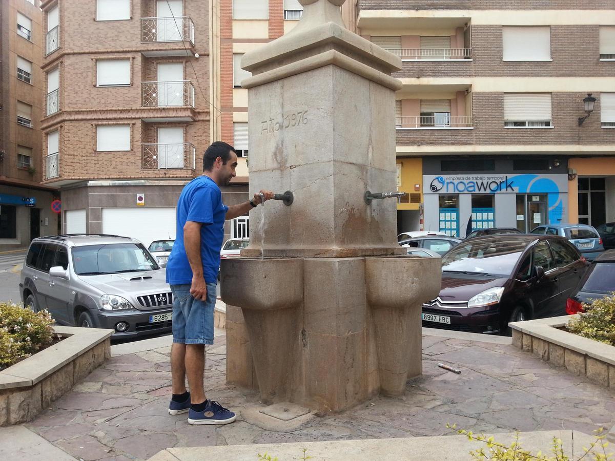 La fuente de la plaza San Roque cumple 50 años.
