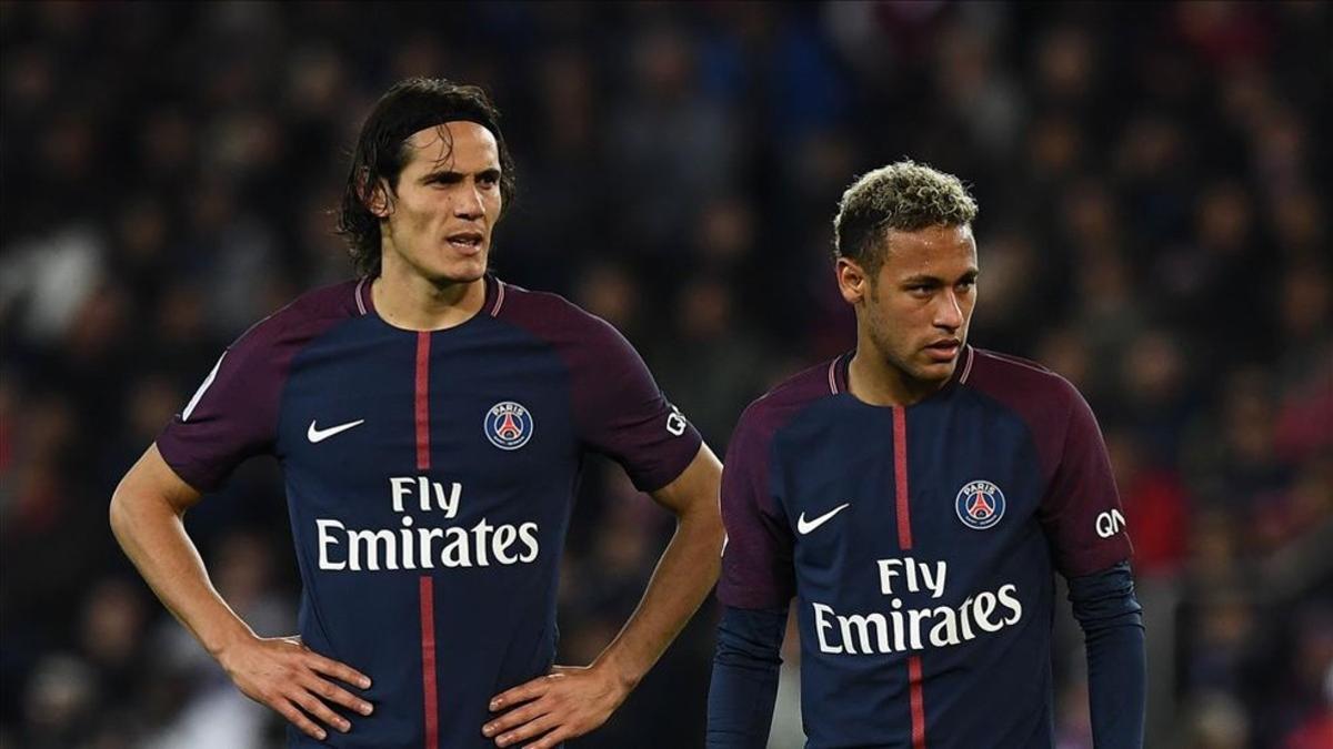 Cavani aseguró que su relación con Neymar es buena