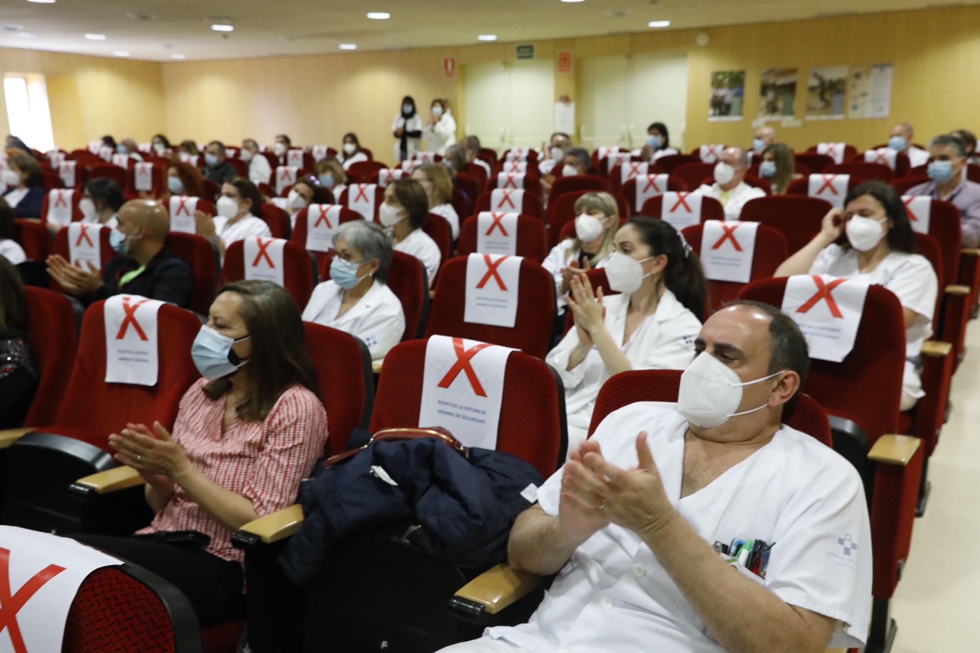 Celebración del Día de la Enfermería en el Hospital de Cabueñes