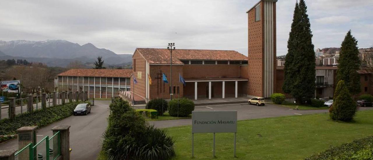 Instalaciones del colegio Fundación Masaveu, en Oviedo.