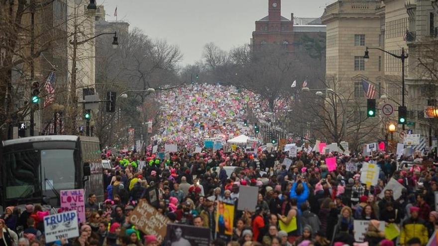 Protestas sin precedentes contra Trump