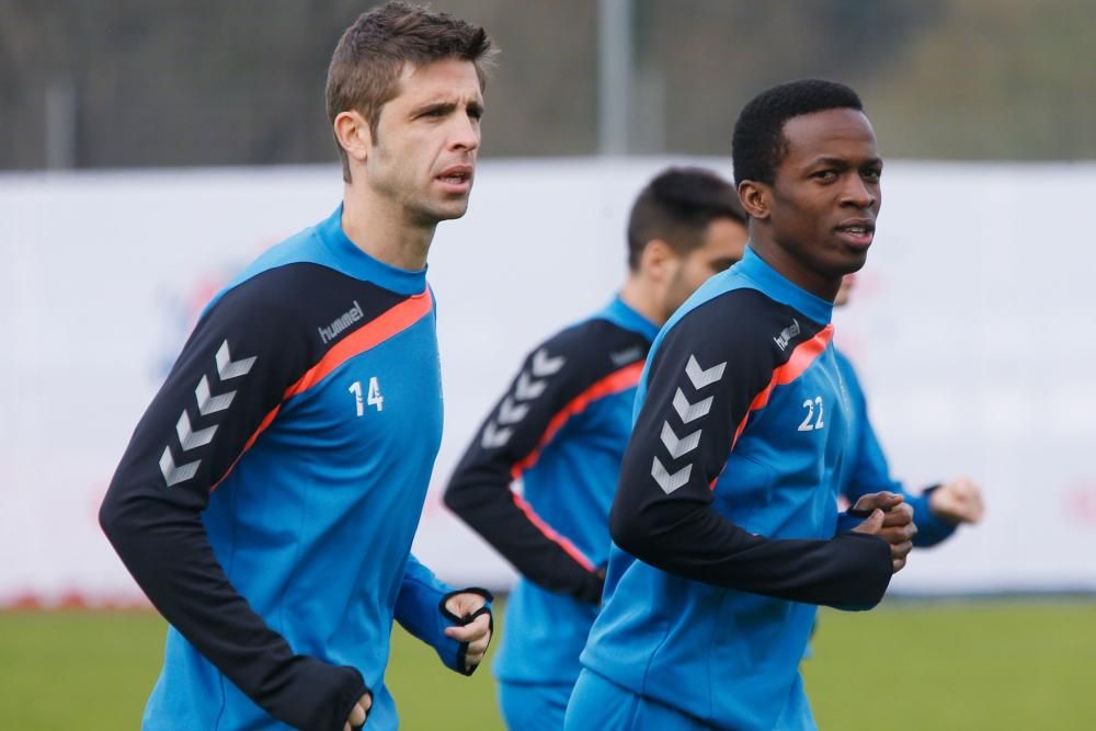 Entrenamiento del Real Oviedo