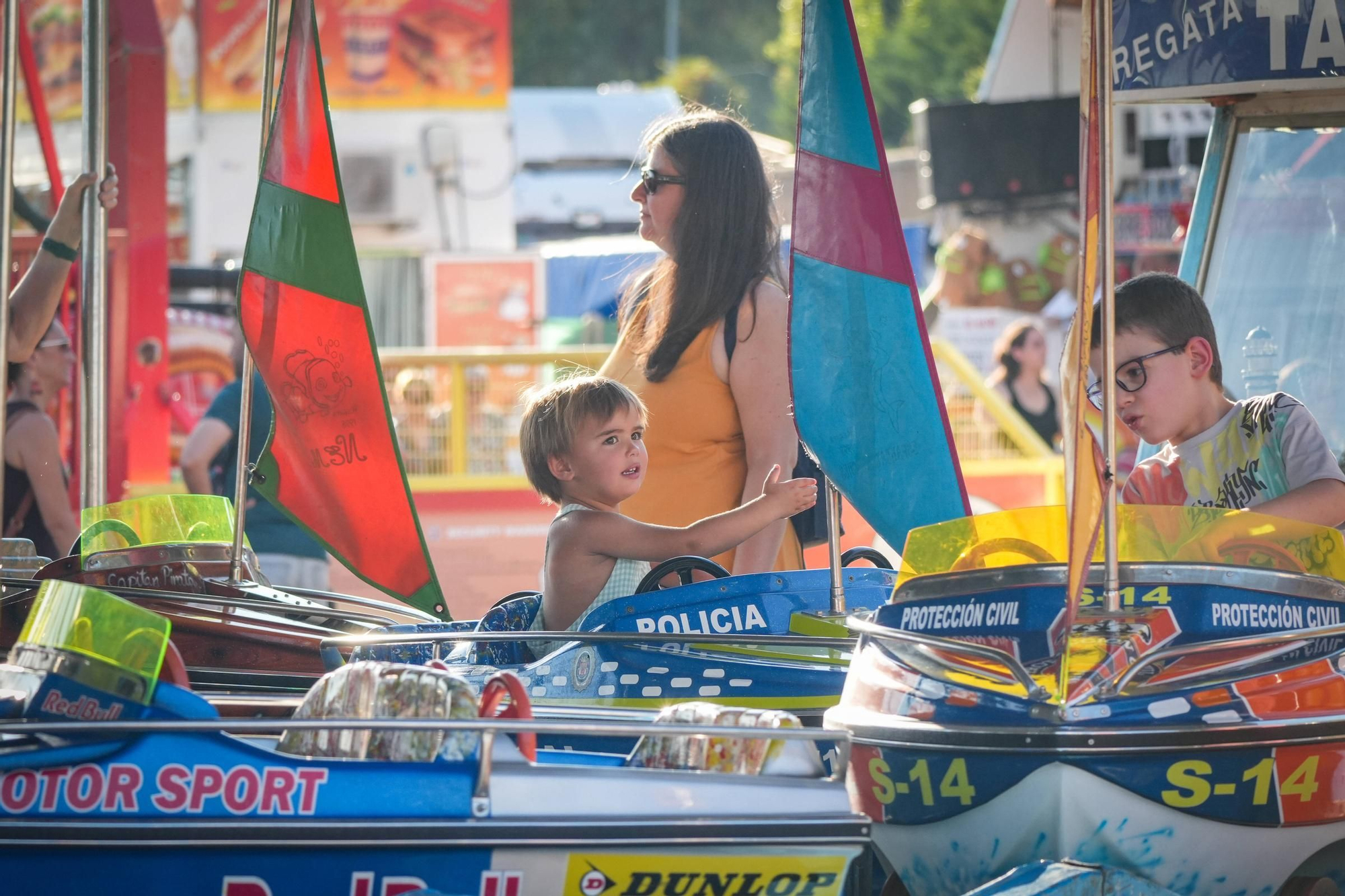 Fotogalería | Los niños conquistan la feria de Badajoz en su día