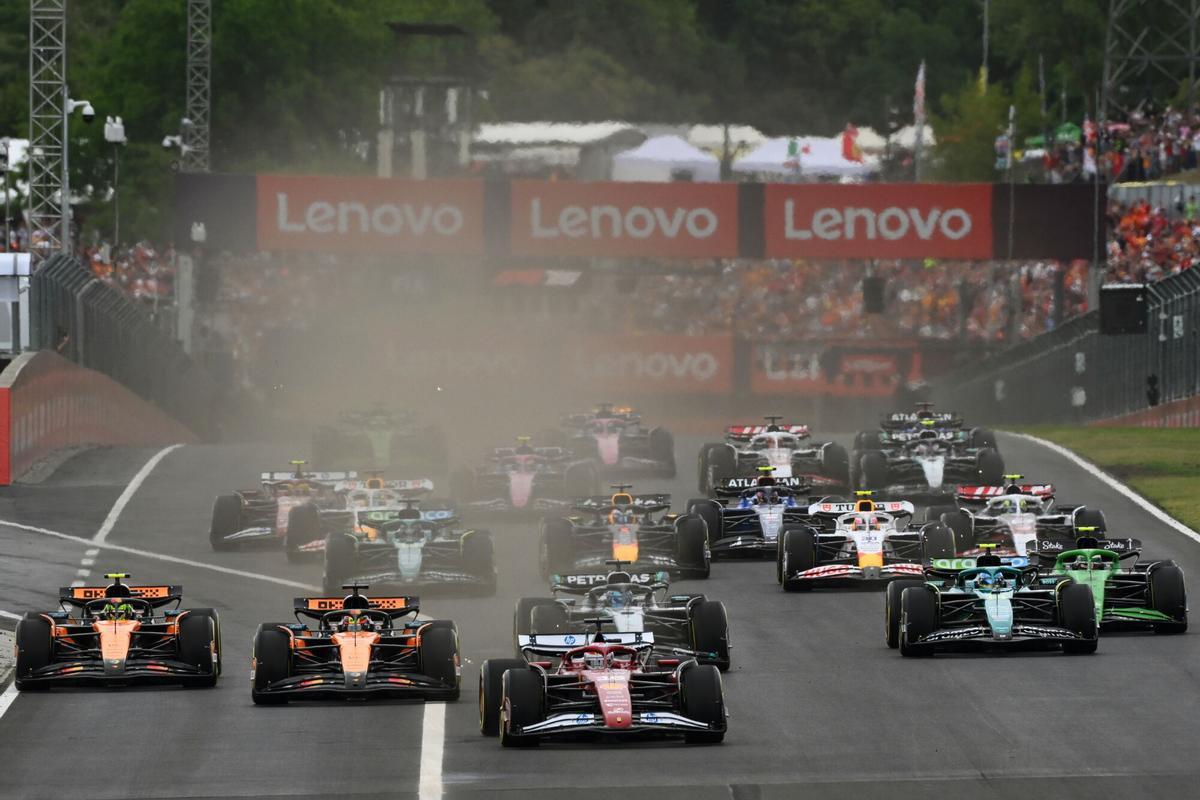 Salida del pasado GP de Mónaco de F1