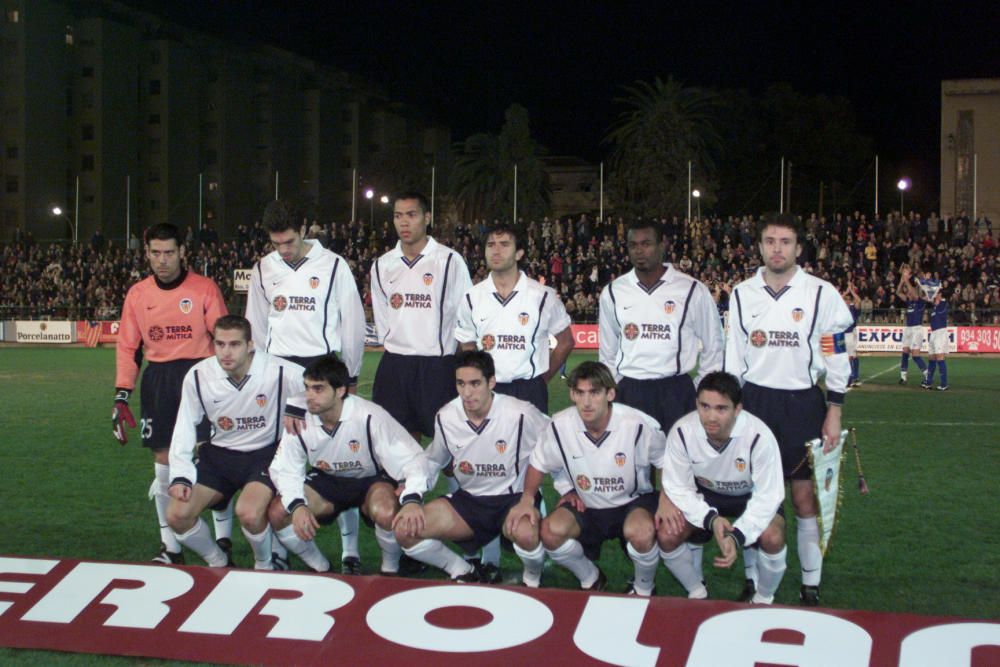 Cruces históricos del Valencia CF en Copa del Rey