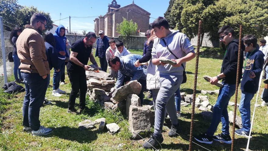 La milenaria técnica de construcción en Sayago, un &quot;recurso&quot; educativo y laboral