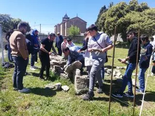 La milenaria técnica de construcción en Sayago, un "recurso" educativo y laboral