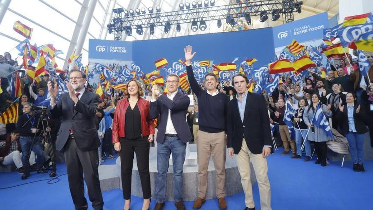 Clausura de la intermunicipal del PP en València EDUARDO RIPOLL