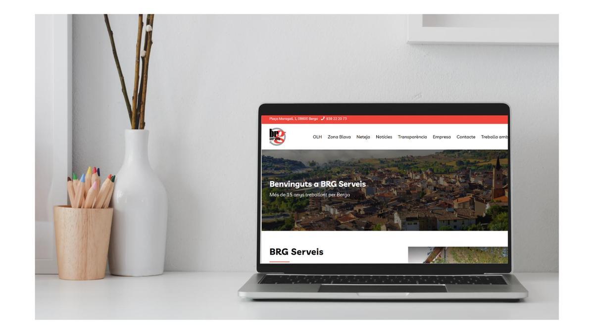 BRG Serveis ha renovat el portal web