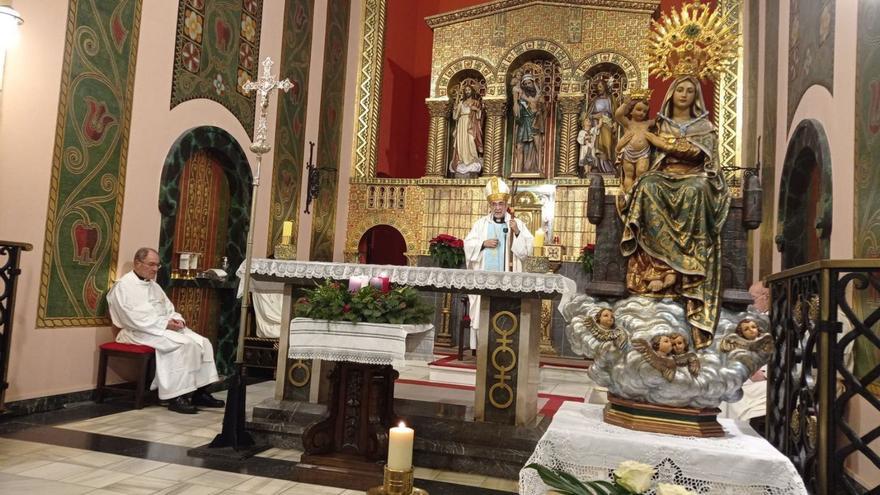 Los feligreses de Colunga ganan el jubileo en la celebración de la Virgen de Loreto