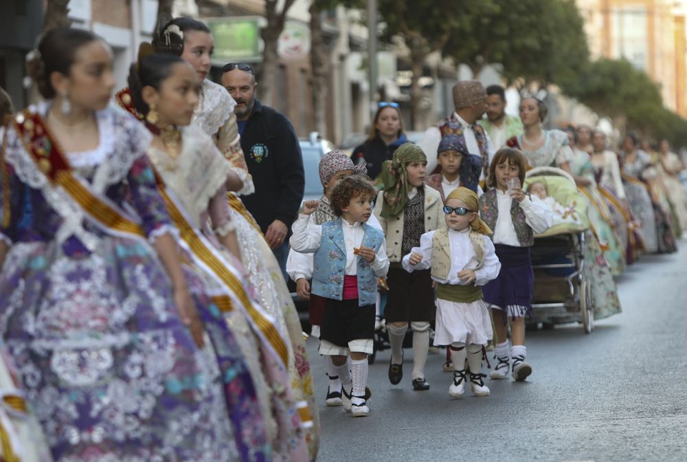 Visita de cortesía a las fallas del Port de Sagunt