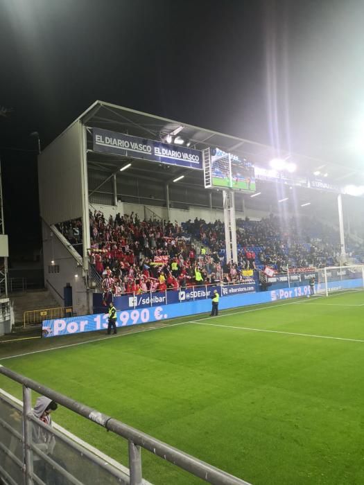 Eibar - Sporting en imágenes