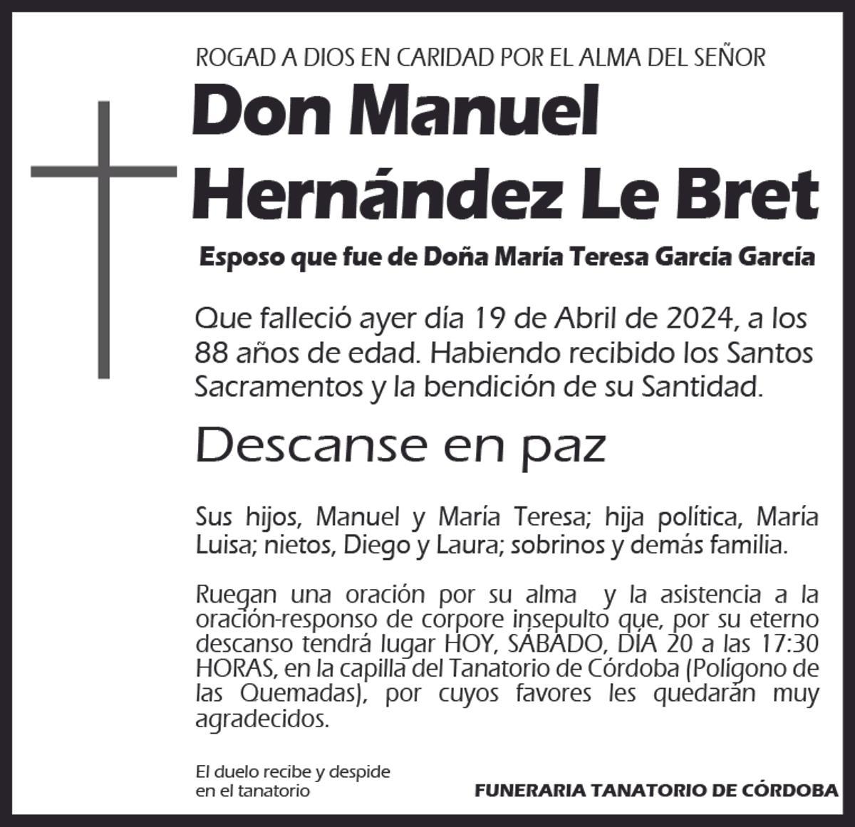 Manuel Hernández Le Bret
