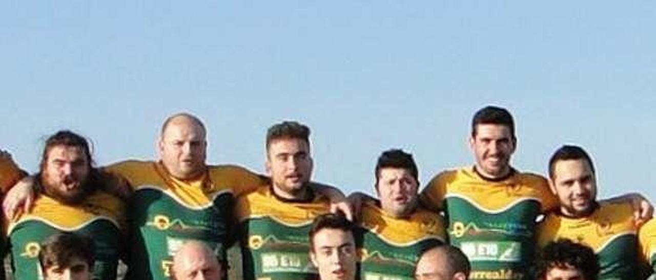Algunos integrantes del All Rugby Llanera.