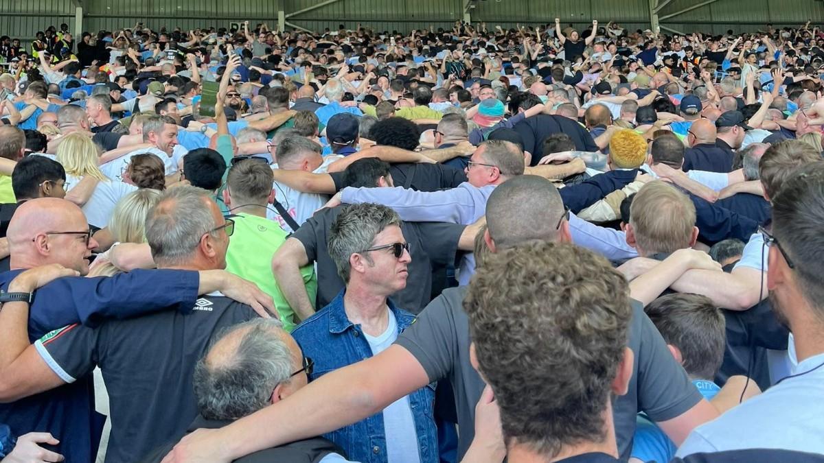 Noel Gallagher no se unió a la afición citizen