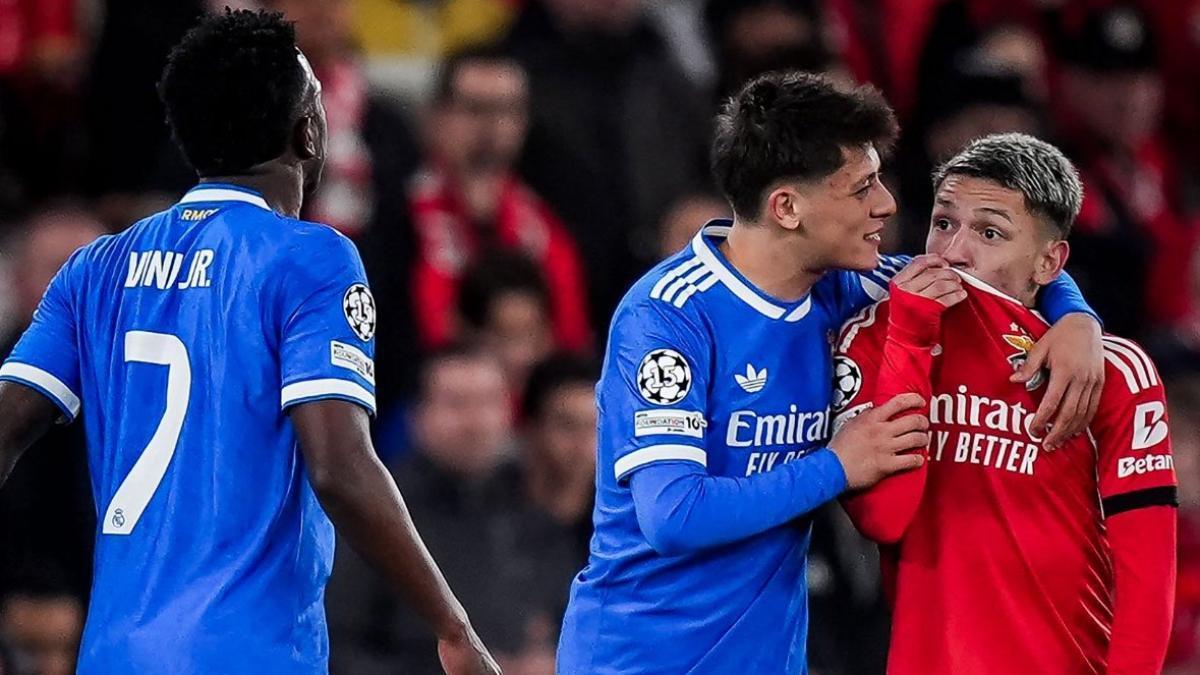 ¿Qué pasó entre Vinicius y Prestianni en la polémica por racismo en el Benfica-Real Madrid?