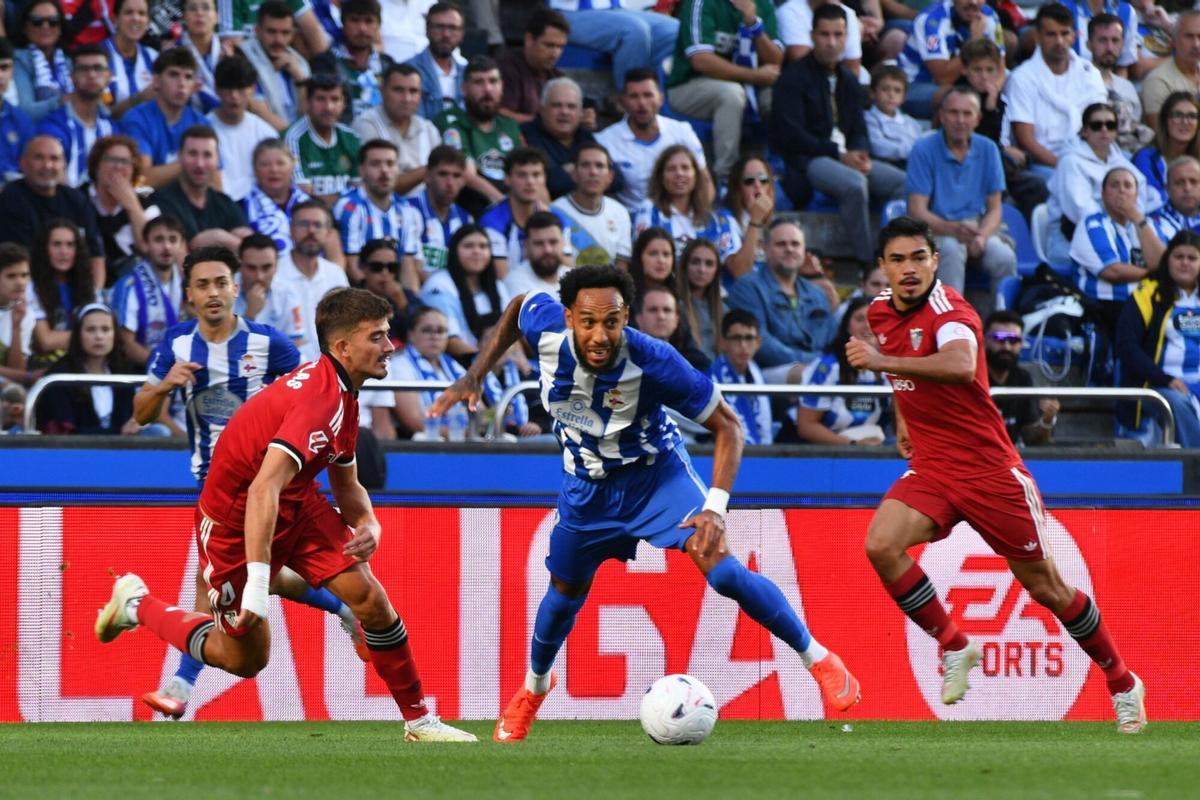 El Dépor cae ante el Sevilla (0-1) en un duelo espeso en el que no logró dominar el juego ni dispuso de ocasiones claras.