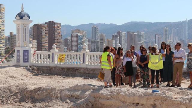 Benidorm hará visitas guiadas a las obras arqueológicas del Castell el 22 y 23 de agosto