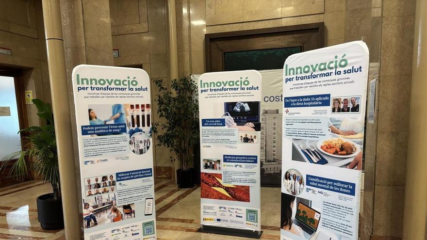 Dotze projectes gironins d’innovació en salut protagonitzen una exposició itinerant