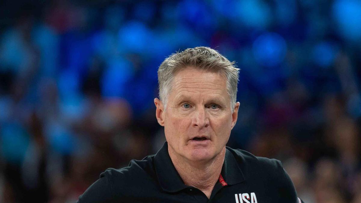Steve Kerr en los Juegos Olímpicos de París 2024