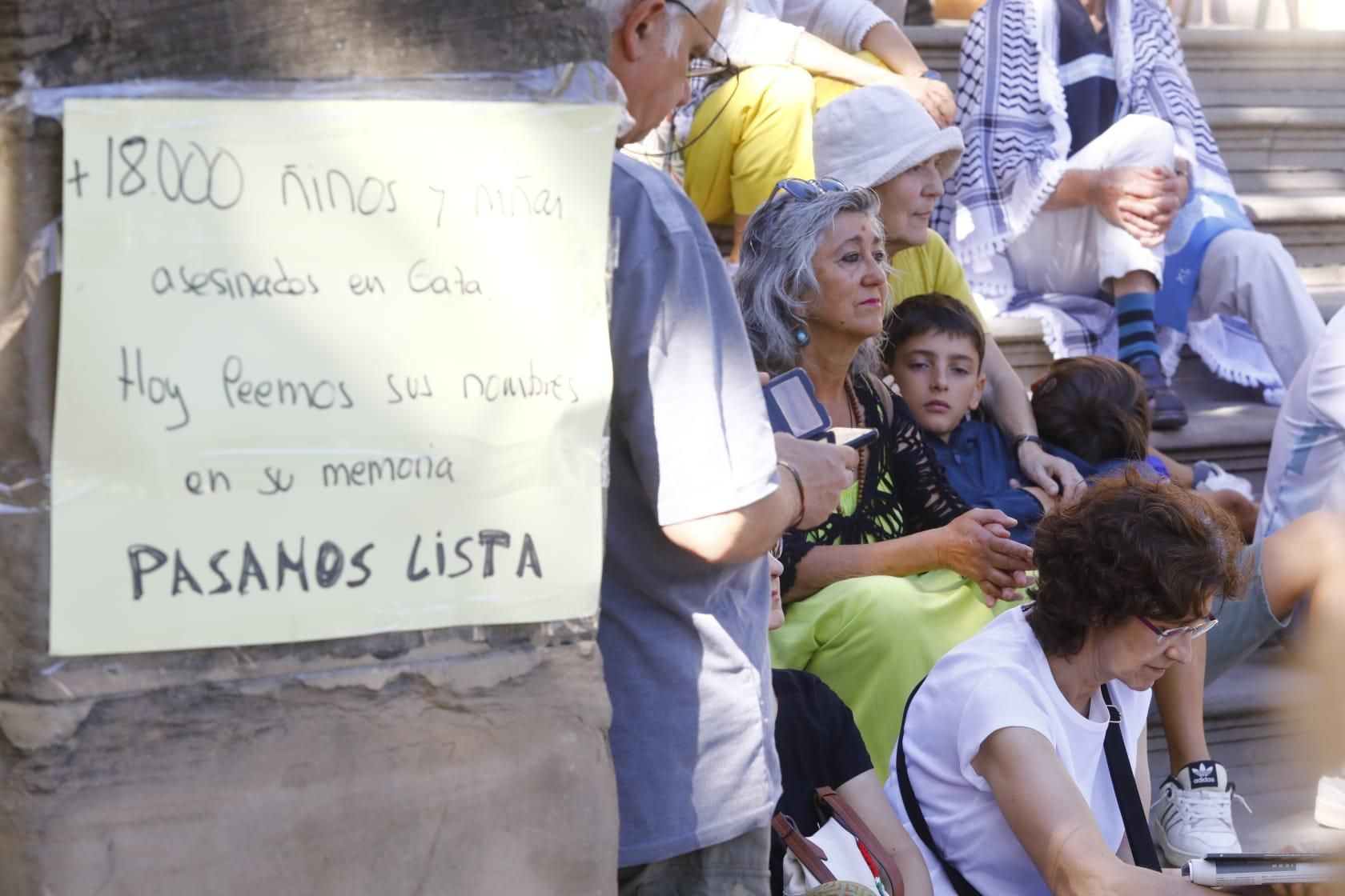 'Pasamos lista' a los niños asesinados en Gaza