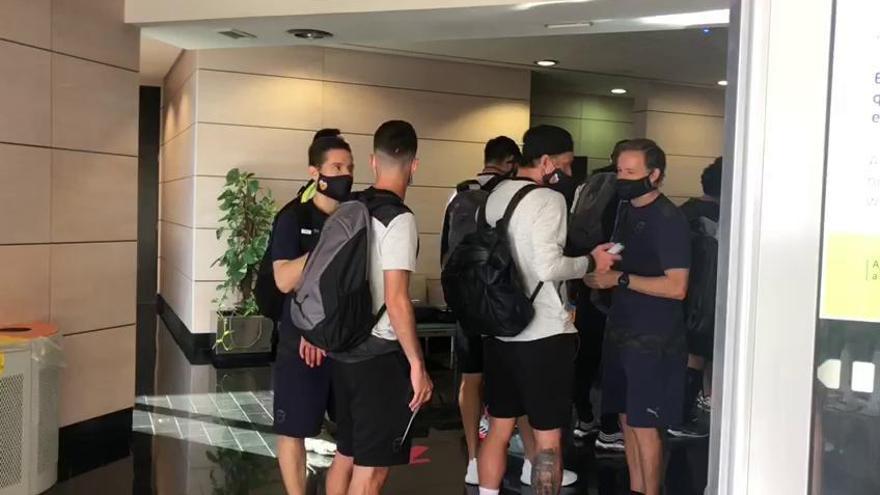 El Valencia CF pone rumbo a Vigo