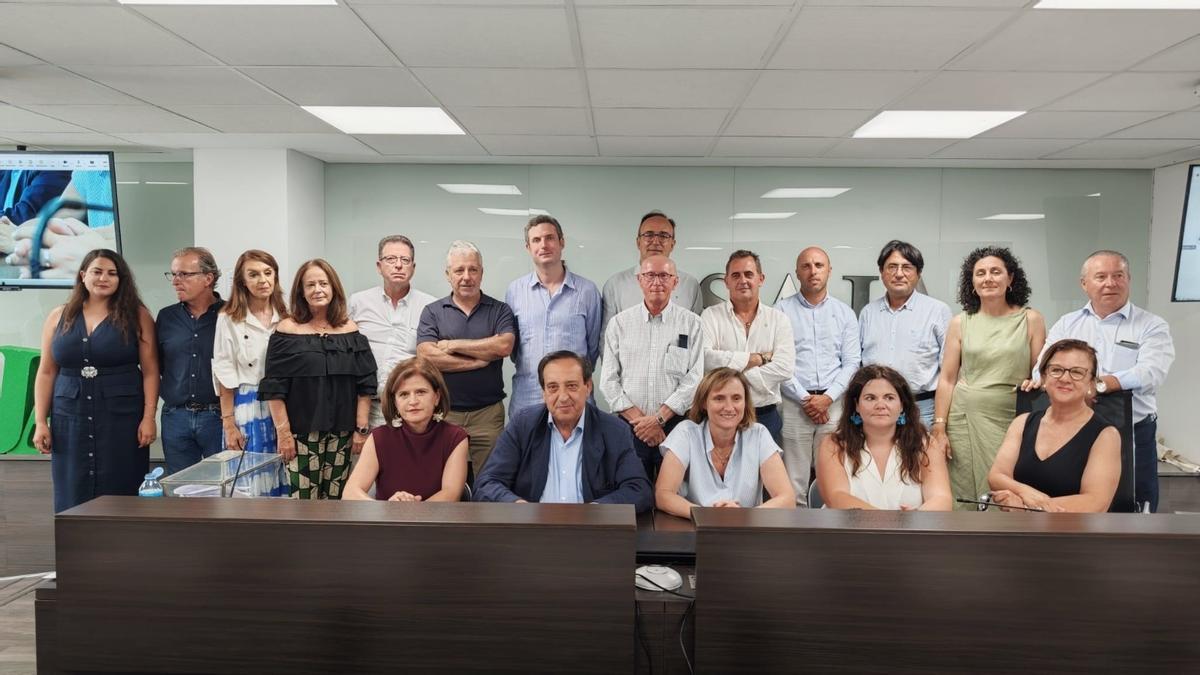 Nueva Comisión Ejecutiva de Asaja Nacional, cuyo presidente seguirá siendo Pedro Barato.