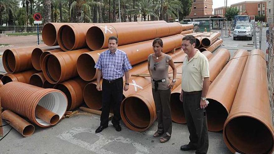 Un nuevo colector acabará con los malos olores en San Antón y El Palmeral