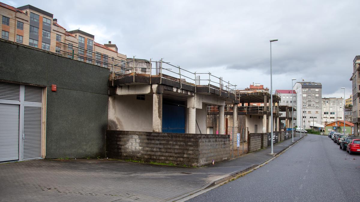 Edificio que se completará en Portosanto