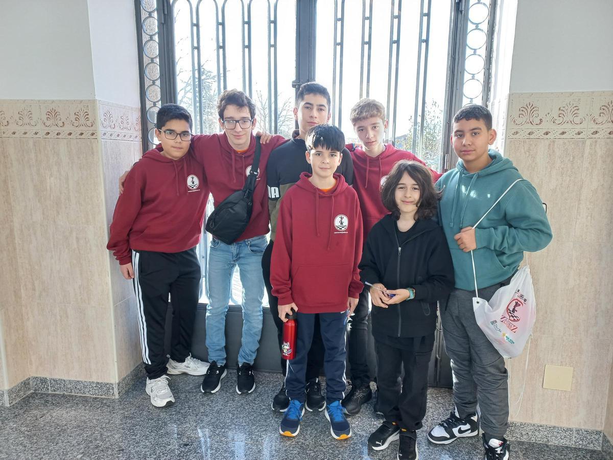PARTICIPANTES DEL CLUB ZAMORA Z AJEDREZ EN EL REGIONAL